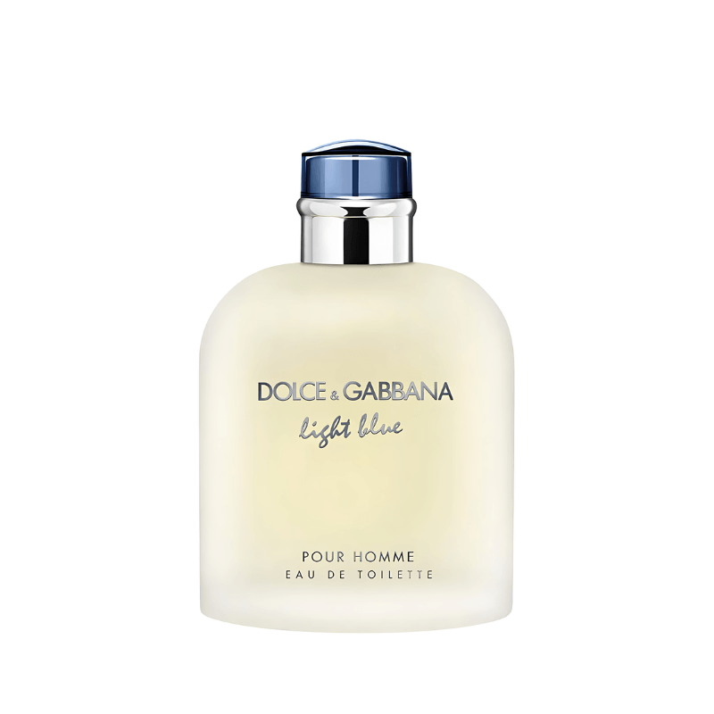 Sada 3 parfémů parfémů Bleu de Chanel, Creed Aventus, Light Blue Dolce Gabbana 100ml